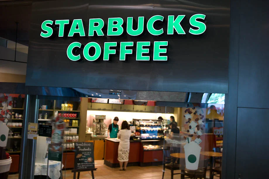 Starbucks Coffee in Shinjuku