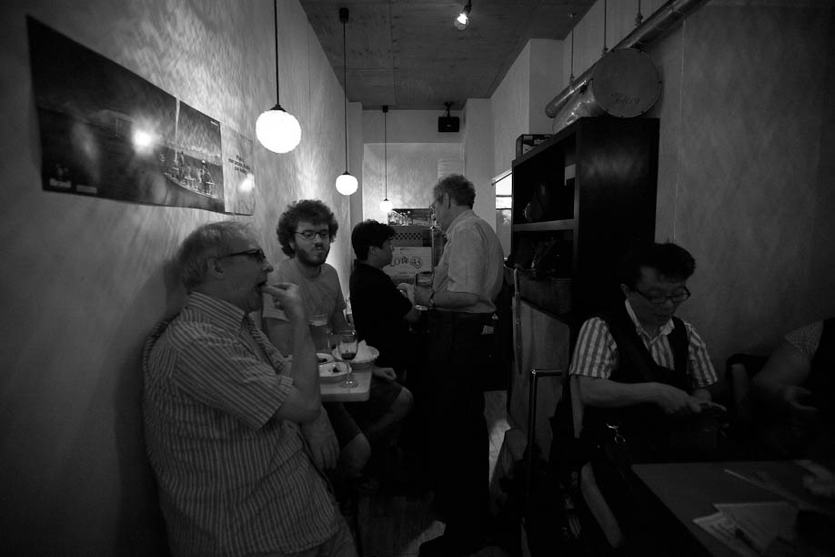 Drinks with Safecast.org at Farol in Omotesando