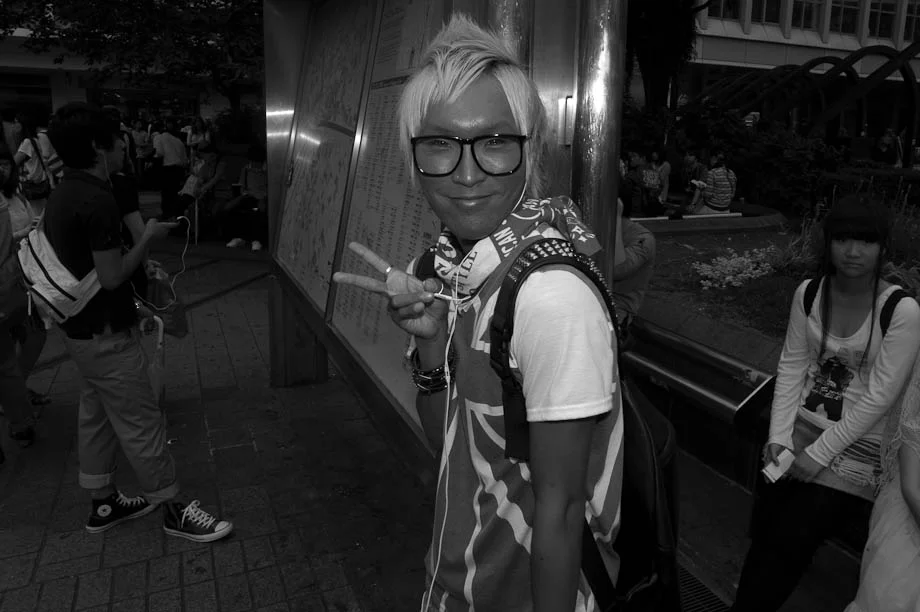 Funny guy in Shibuya