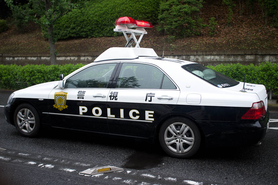 Car accident in Tokyo