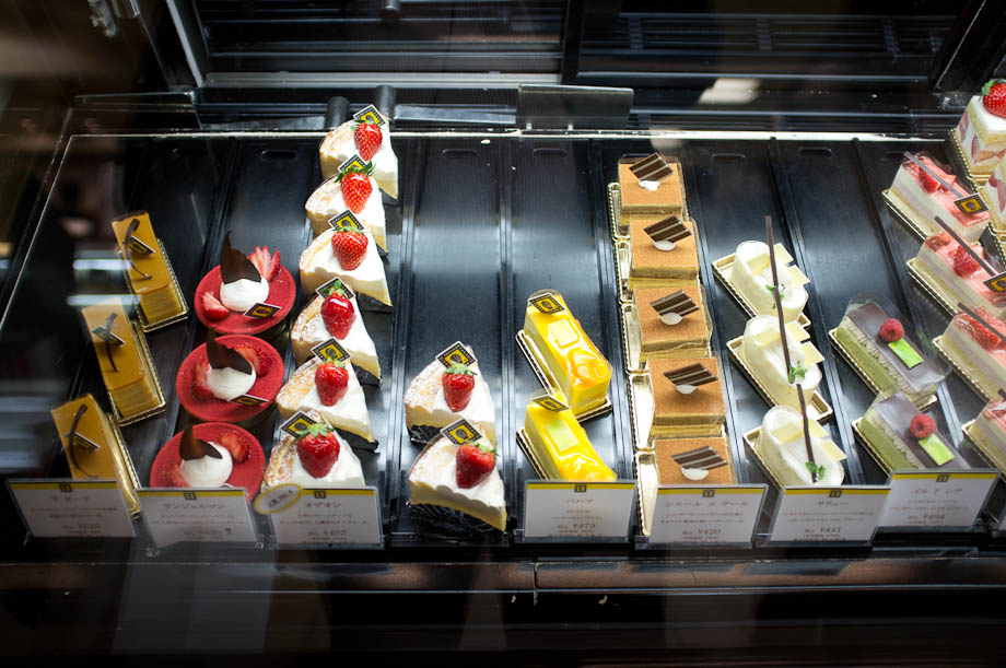 Cakes in Tokyo