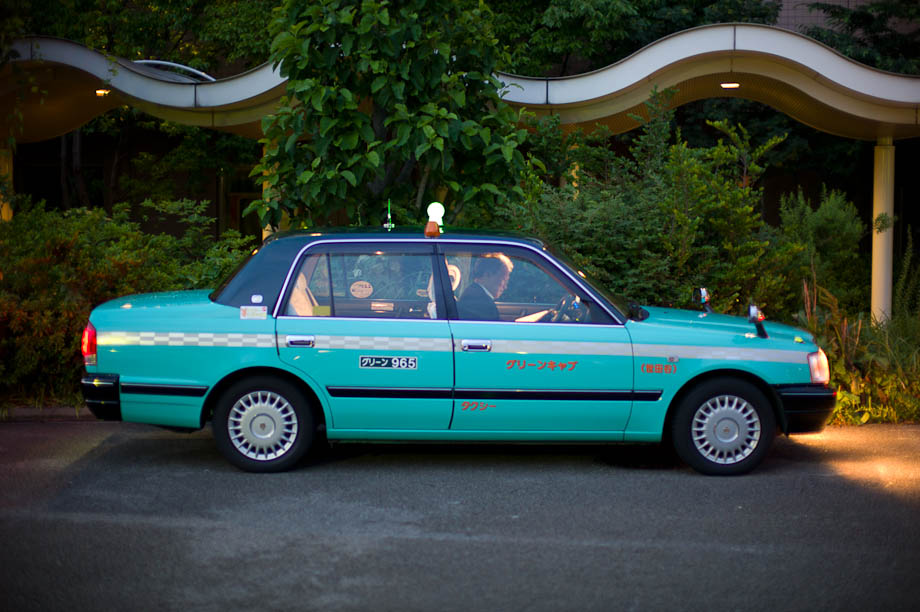 A waiting Taxi