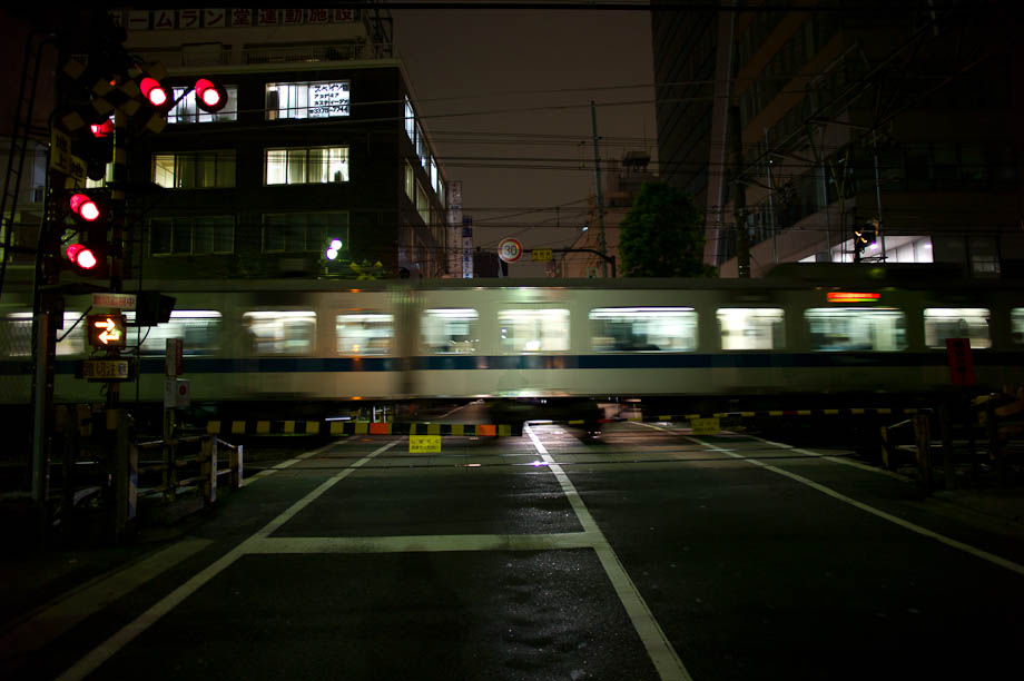 Train in Shinjuk