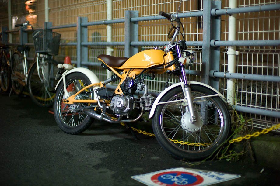 Motorcycle in Jiyugaoka