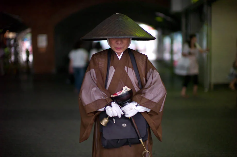 Monk in Ginza