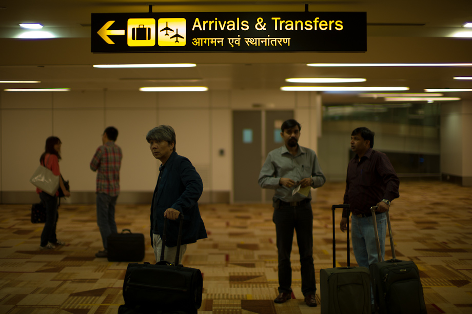 Arrivals in Delhi