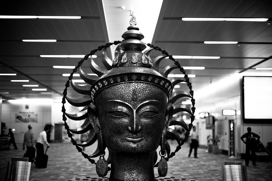 New Delhi Airport in India