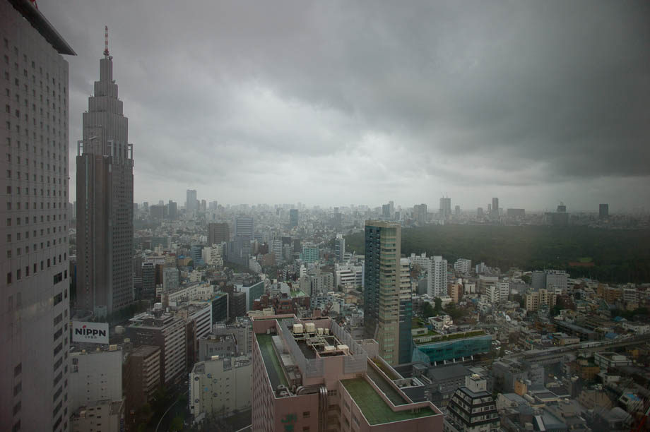 Storm over Tokyo