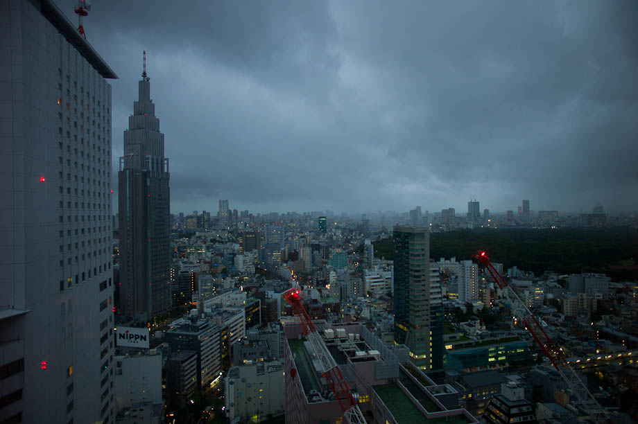 Storm over Tokyo