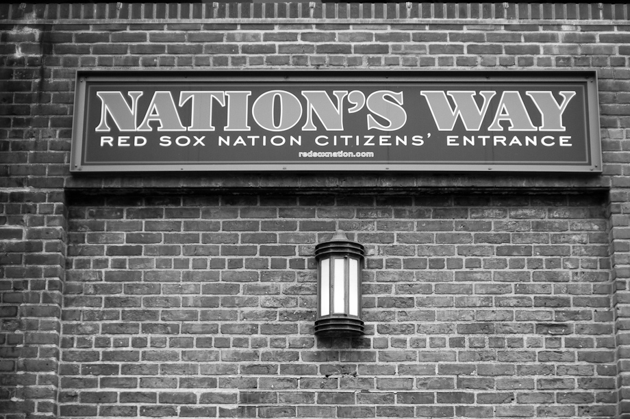 Nation's Way - Entrance for Fenway Park