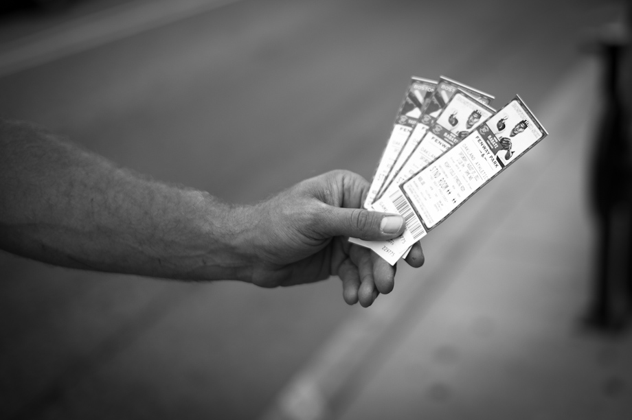 Scalping Tickets at Fenway