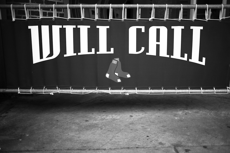 Will Call at Fenway Park in Boston