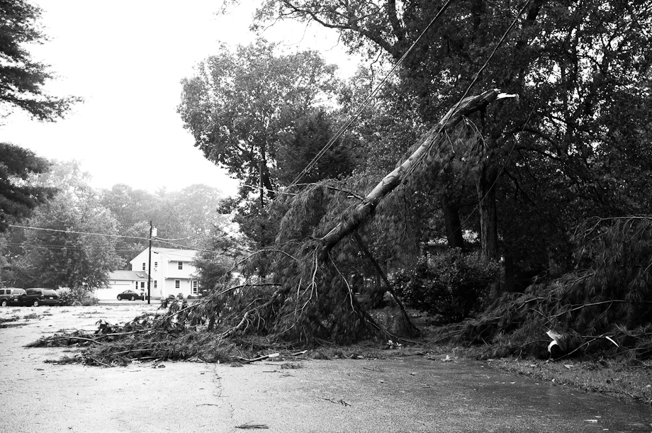 Hurrican Irene Damage