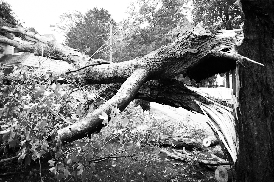 Hurrican Irene Damage