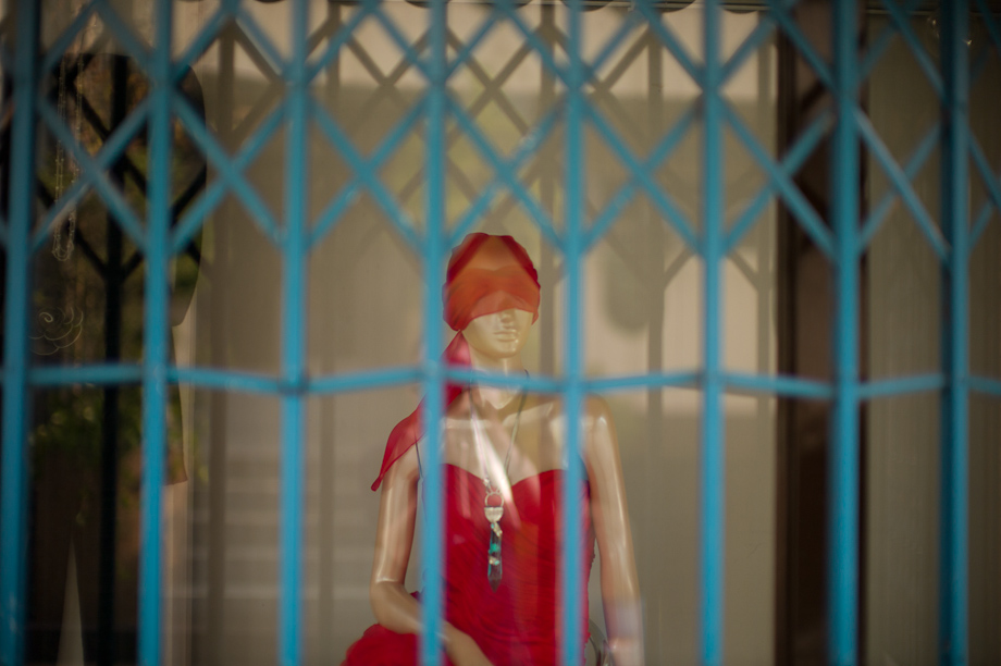 Caged Woman