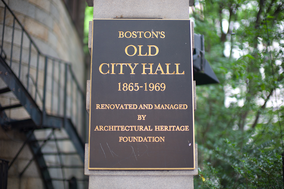 Old City Hall in Boston