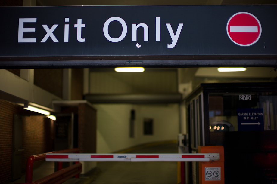 Exit Only