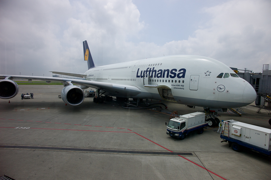 Air Bus A380 at Narita Airport