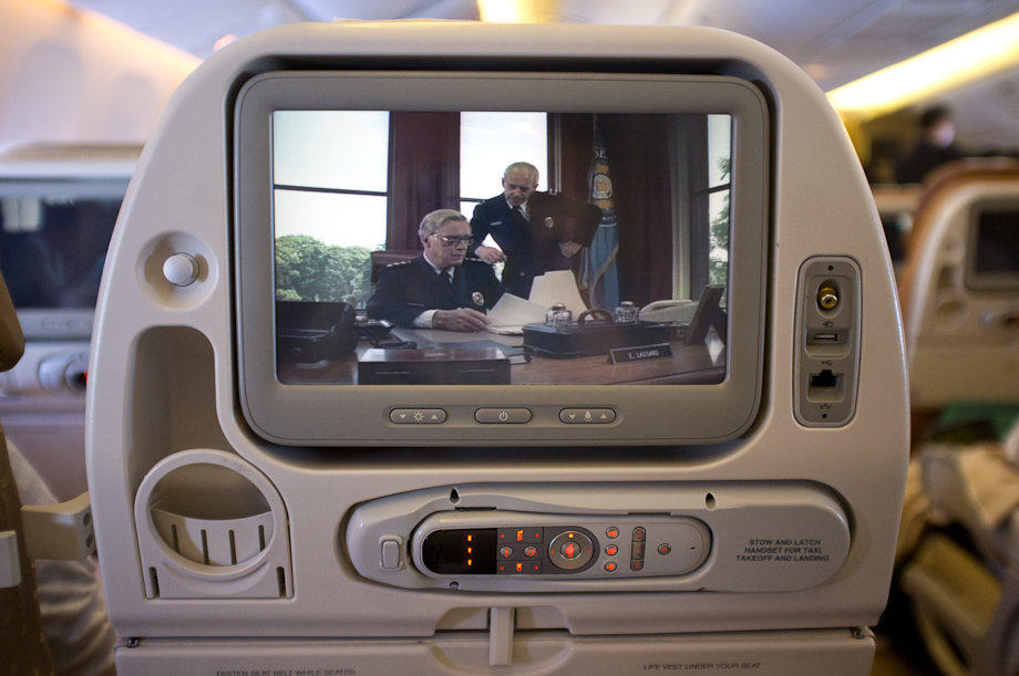 TV on Singapore Airlines