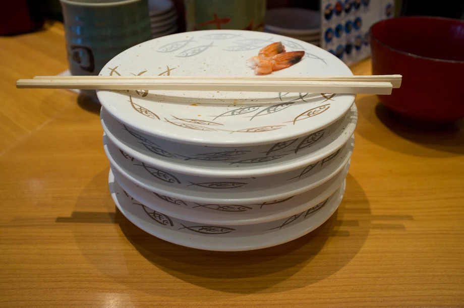 Kaiten Sushi in Shinjuku