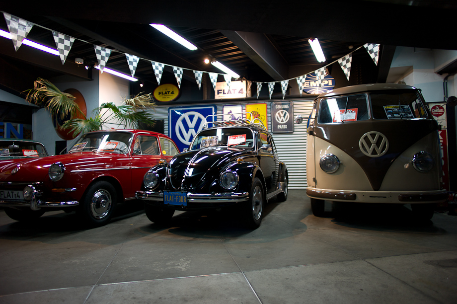 Flat 4 Volkswagen Shop in Tokyo