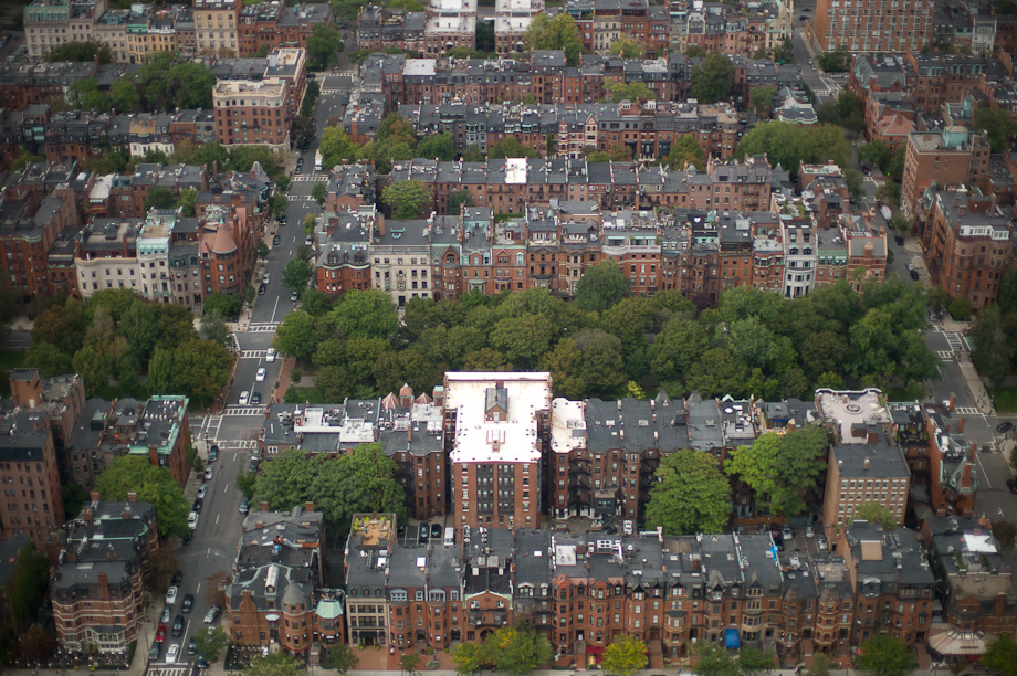 View from The Prudential Building in Boston