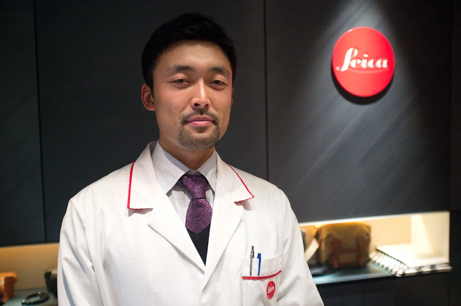 Naoki Sekiguchi from Leica Ginza