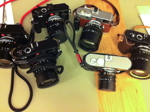 Lots of Leicas