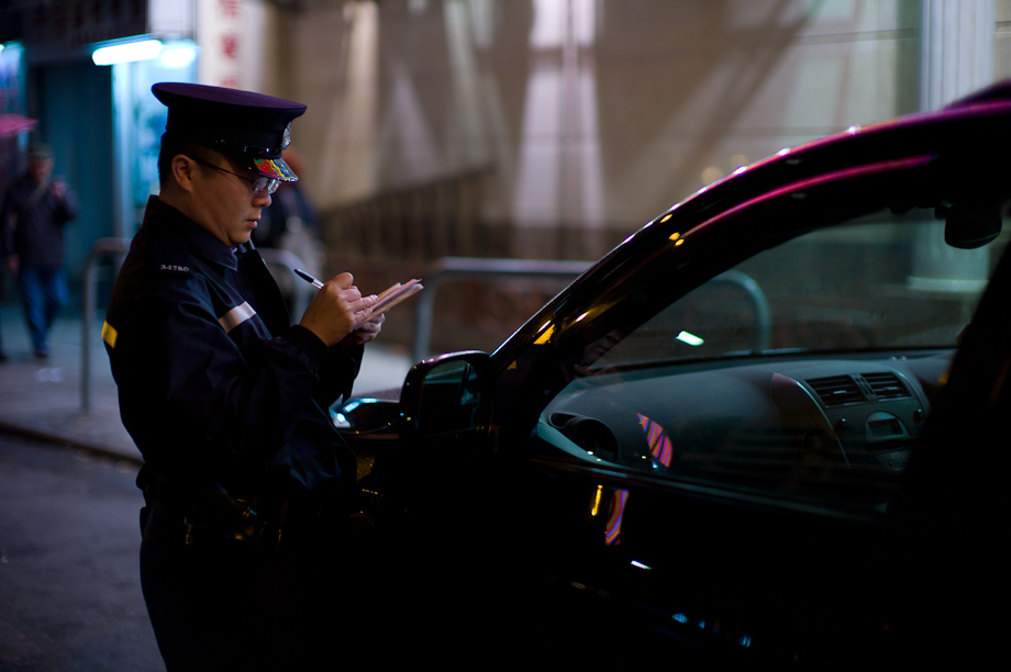 Cop in Mong Kong Hong Kong