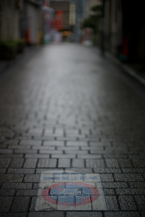 Jiyugaoka in the rain