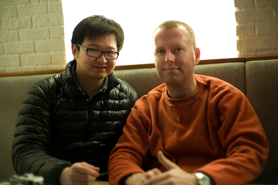 Dave Powell from ShootTokyo and Andrew Chan from SLR Magic