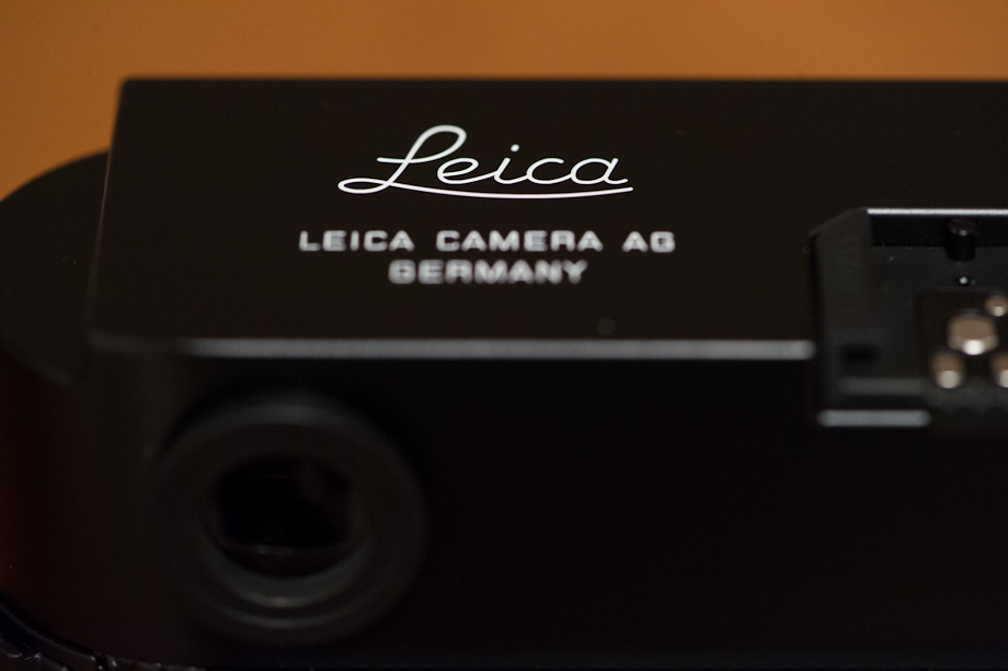 Black Leica M9-P