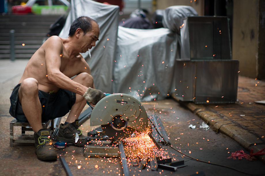 Metal Worker in Hong Kong