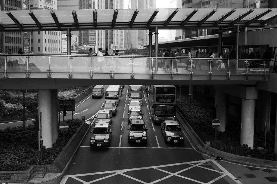 Hong Kong in Black and White