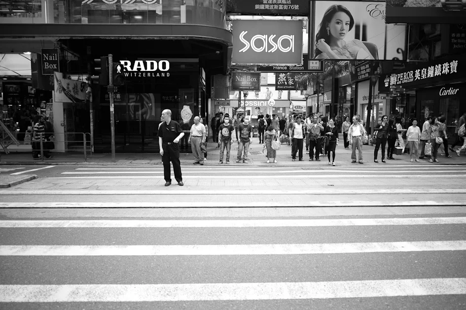 Hong Kong in Black and White