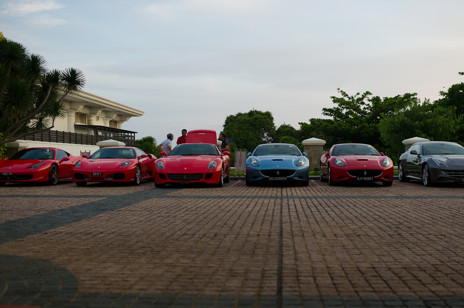Parking at the Sentosa Country Club