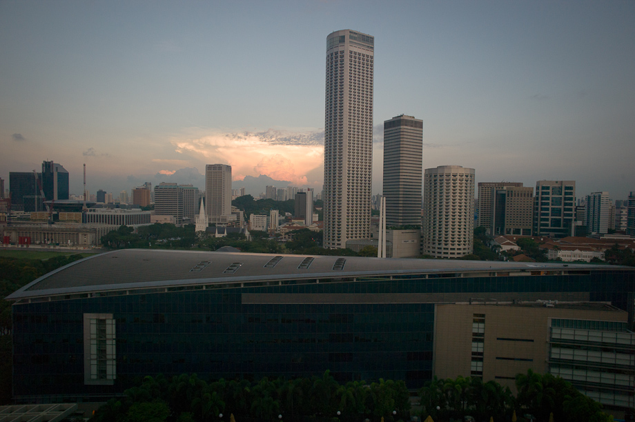 Out my hotel window