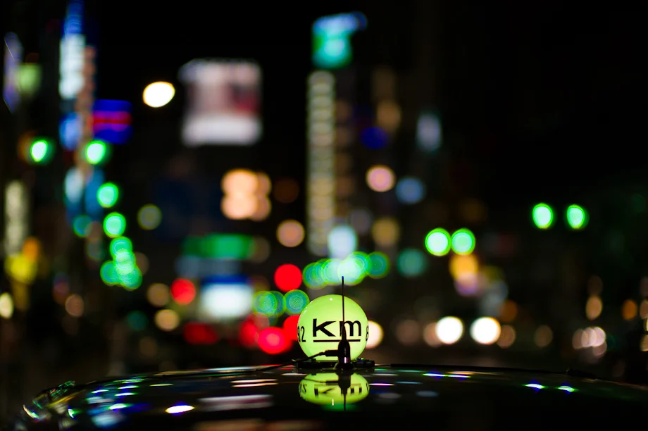 Taxi Bokeh