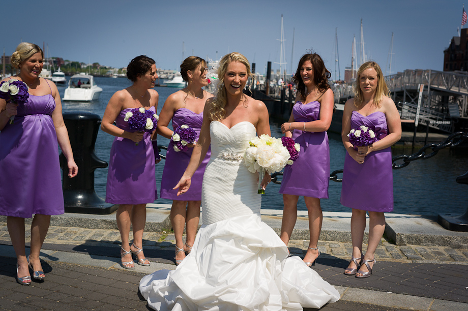 Wedding Photos on the Boston Harbor