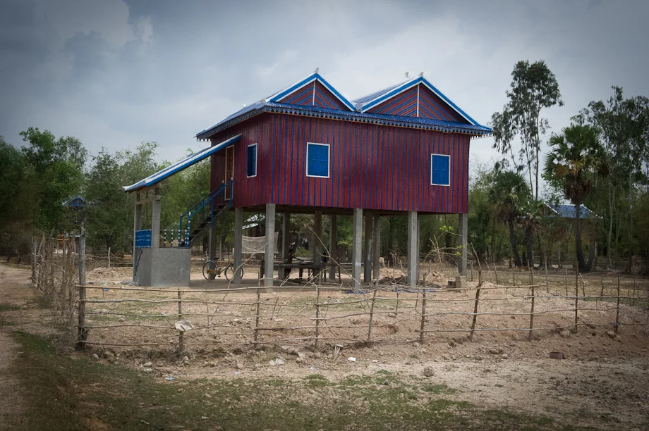 Upscale housing in Cambodia
