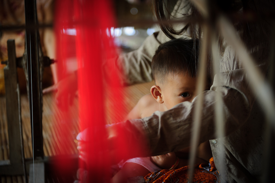 Creating Silk Products supported by Tabitha Cambodia