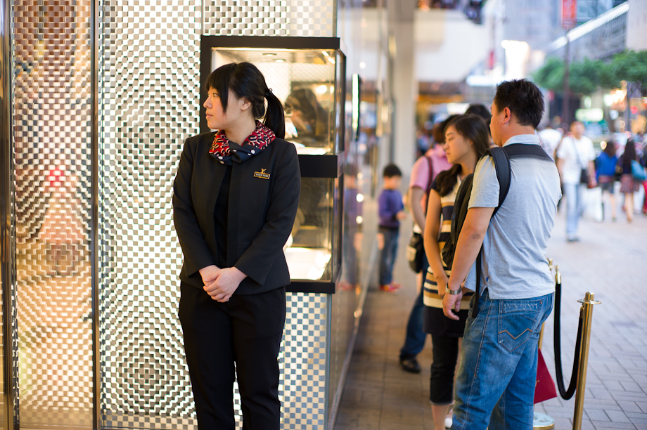 LV shop in Hong Kong