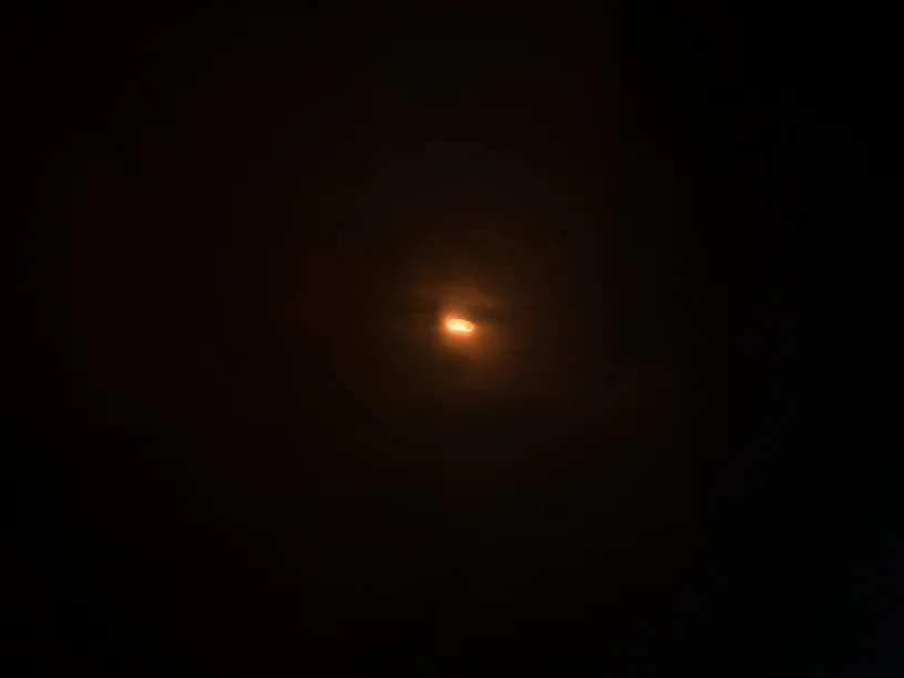 Watching the solar eclipse