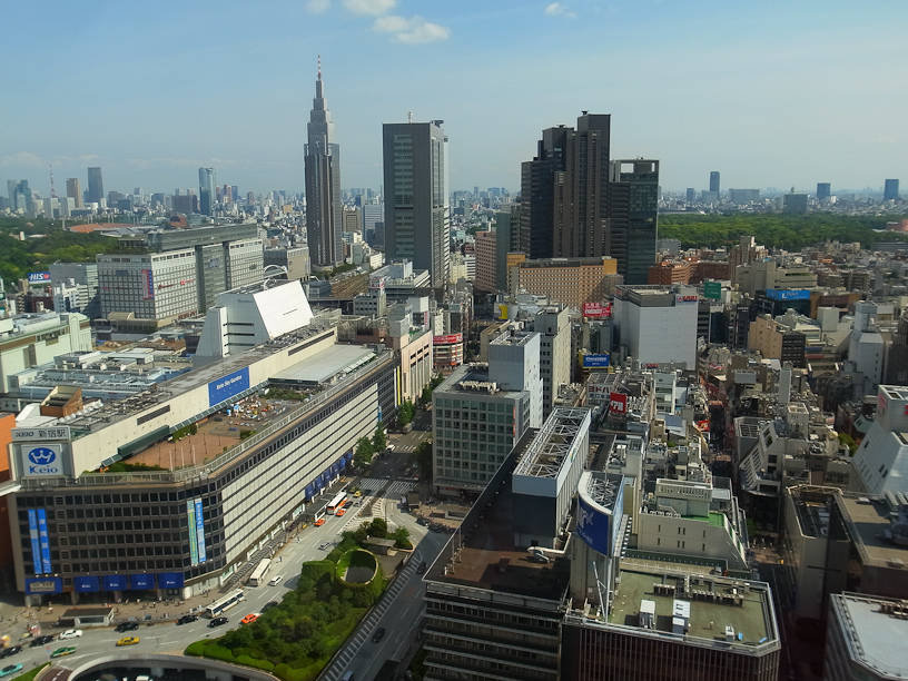 Shinjuku from above