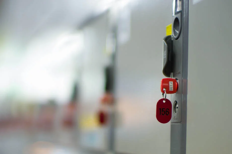 Lockers at Shinjuku Station