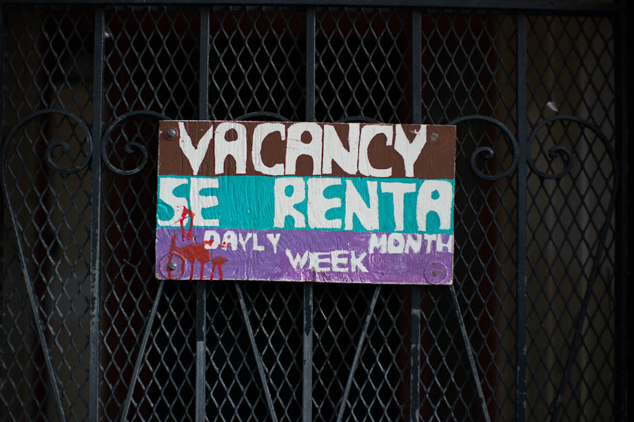 Vacancy Sign