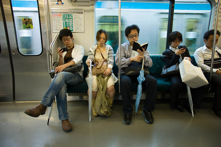 On the train