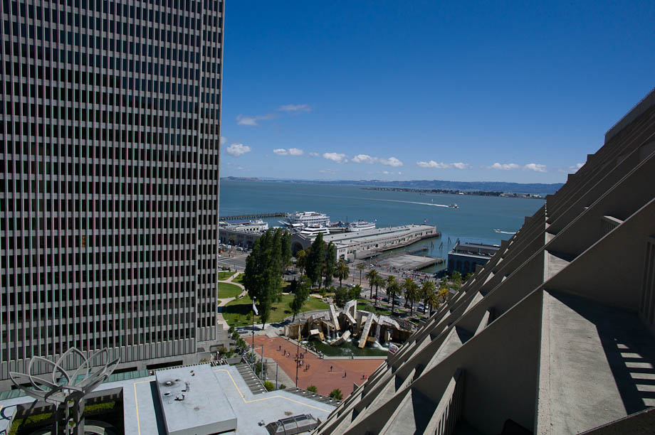 Out my hotel window