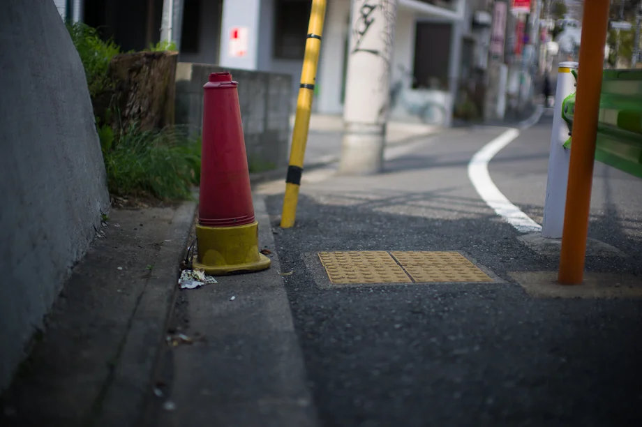 Excessive use of cones in Tokyo