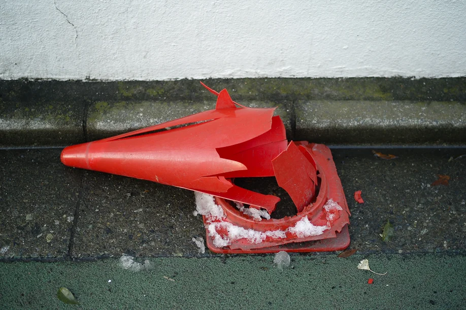 Excessive use of cones in Tokyo